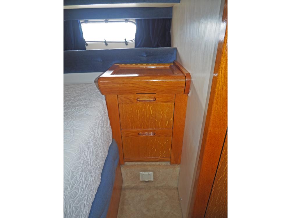 Cabin en avant, H&eacute;bergements